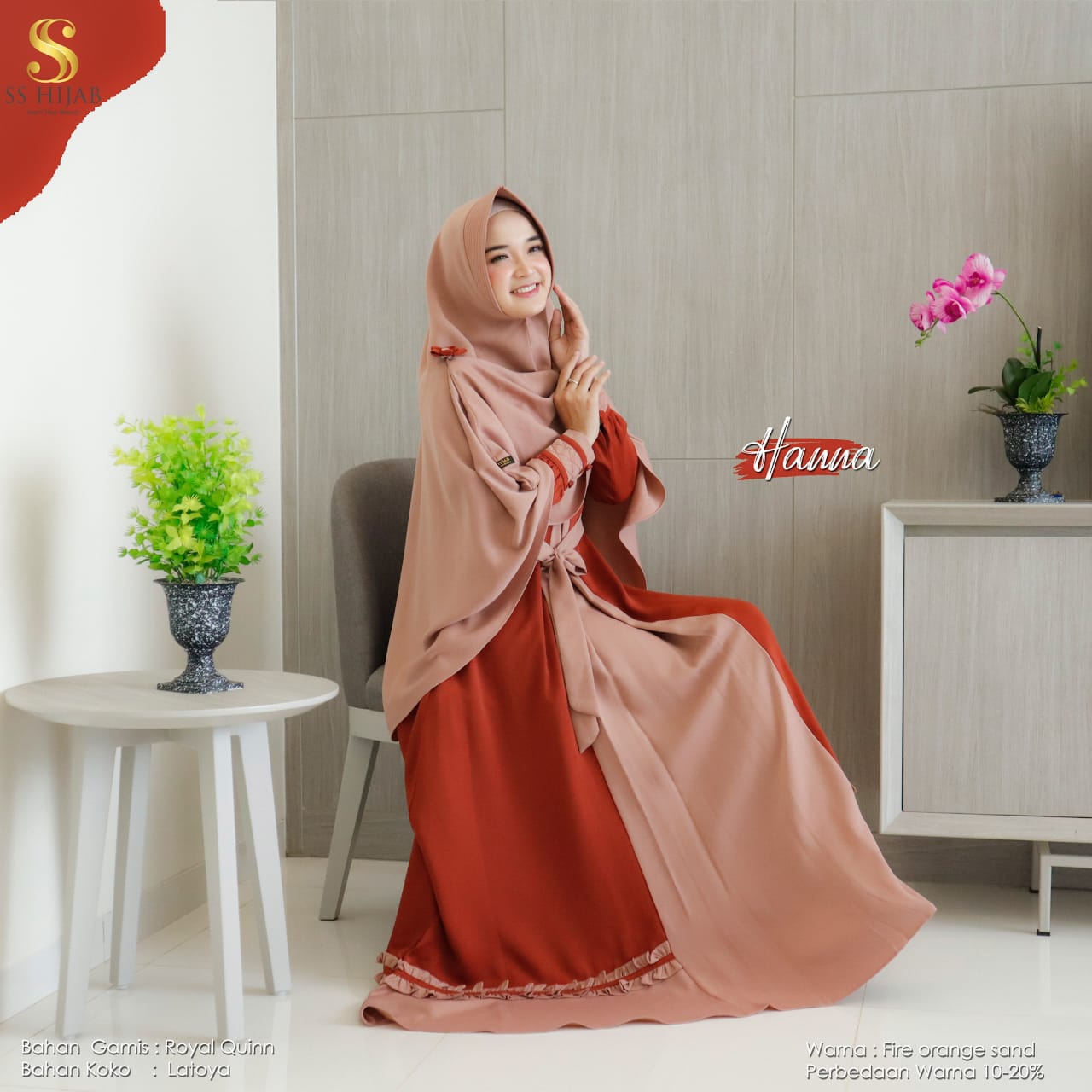 Foto Produk HANNA IBU GAMIS ONLY - SSHijab