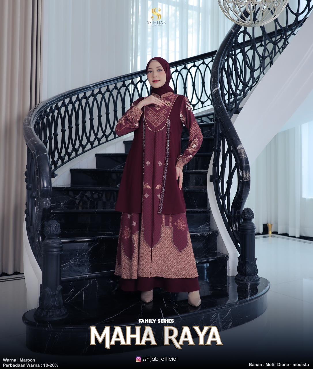 Foto Produk MAHARAYA DRESS LAYER MOM ONLY - SSHijab