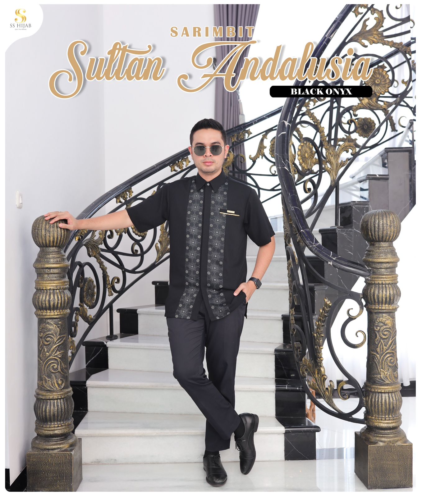 Foto Produk SULTAN ANDALUSIA - DAD LENGAN PENDEK - SSHijab