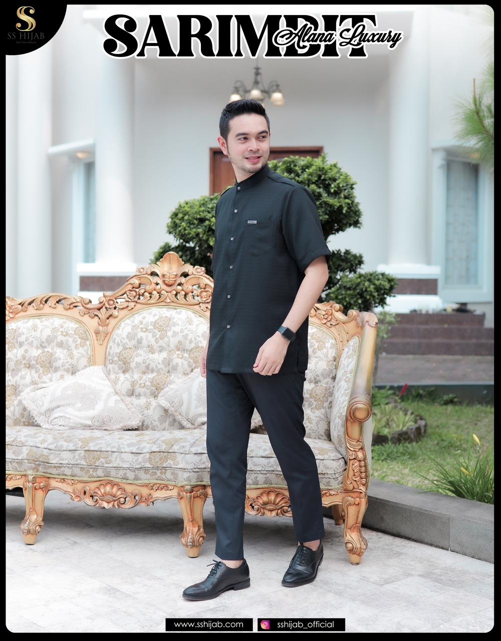 Foto Produk ALANA LUXURY- DAD SIMPLE LENGAN PENDEK - SSHijab