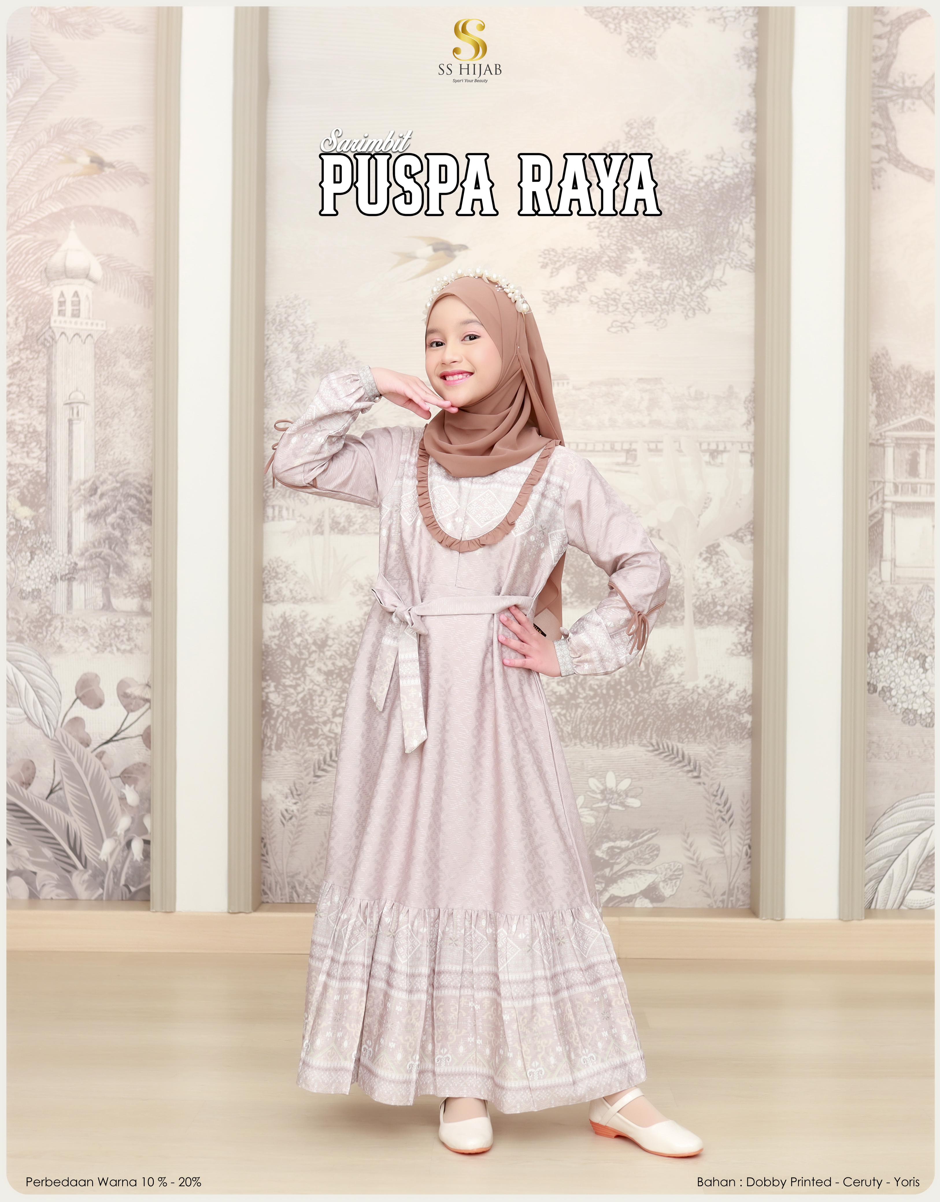 Foto Produk GAMIS ANAK SET PASHMINA PUSPA - SSHijab