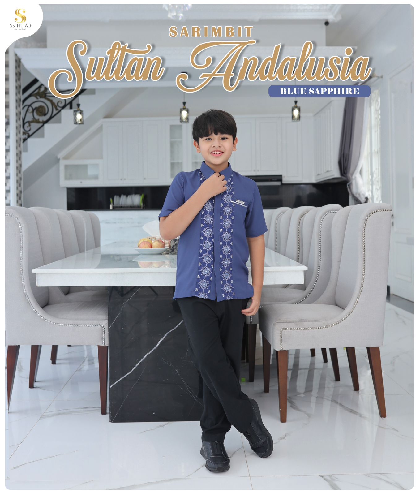 Foto Produk SULTAN ANDALUSIA - KOKO ANAK LENGAN PANJANG - SSHijab