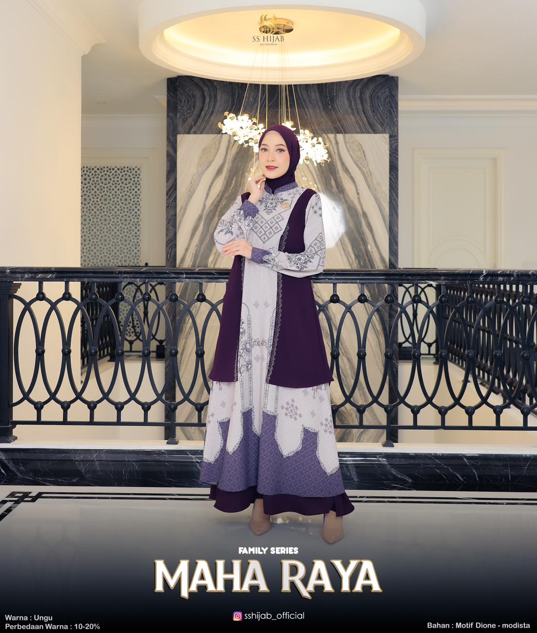 Foto Produk MAHARAYA DRESS LAYER MOM ONLY - SSHijab
