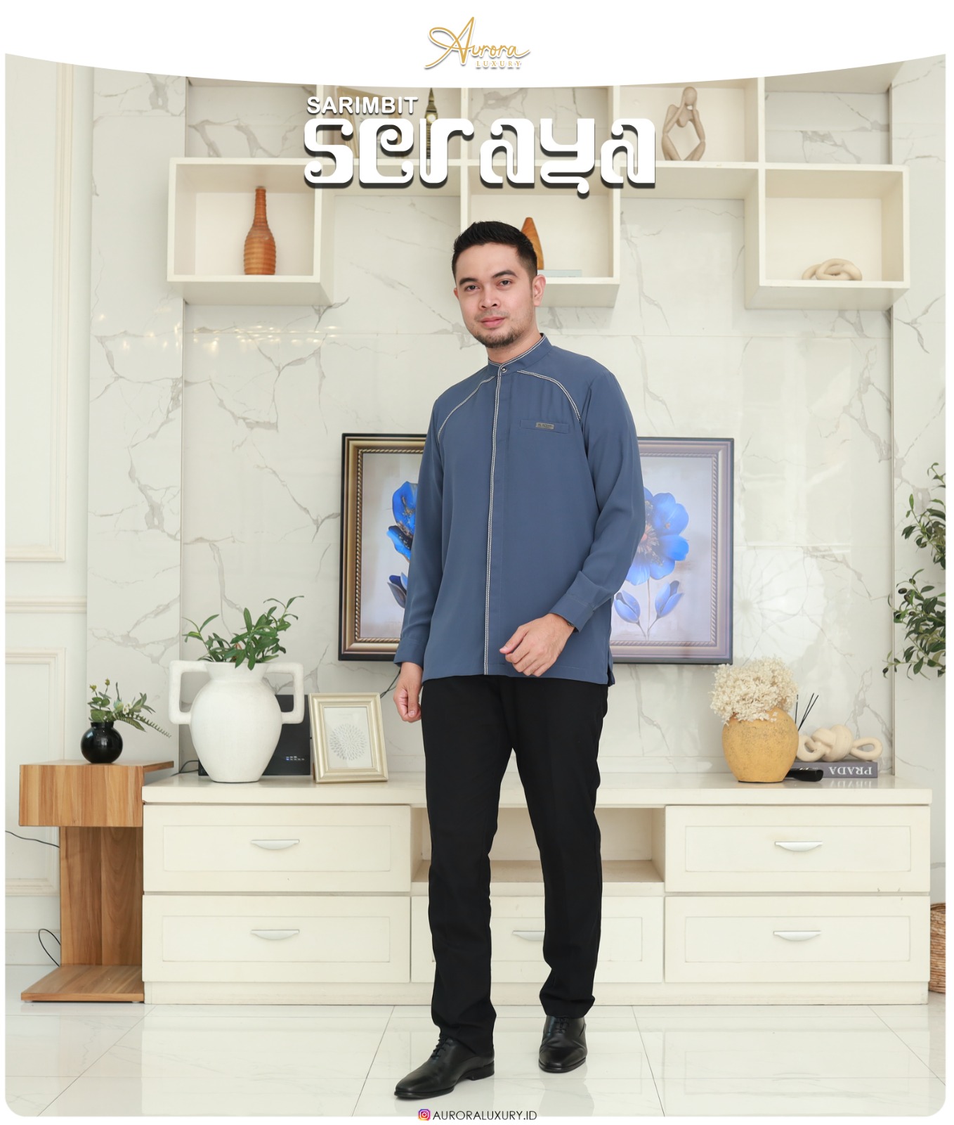 Foto Produk SERAYA KOKO AYAH LENGAN PANJANG - SSHijab