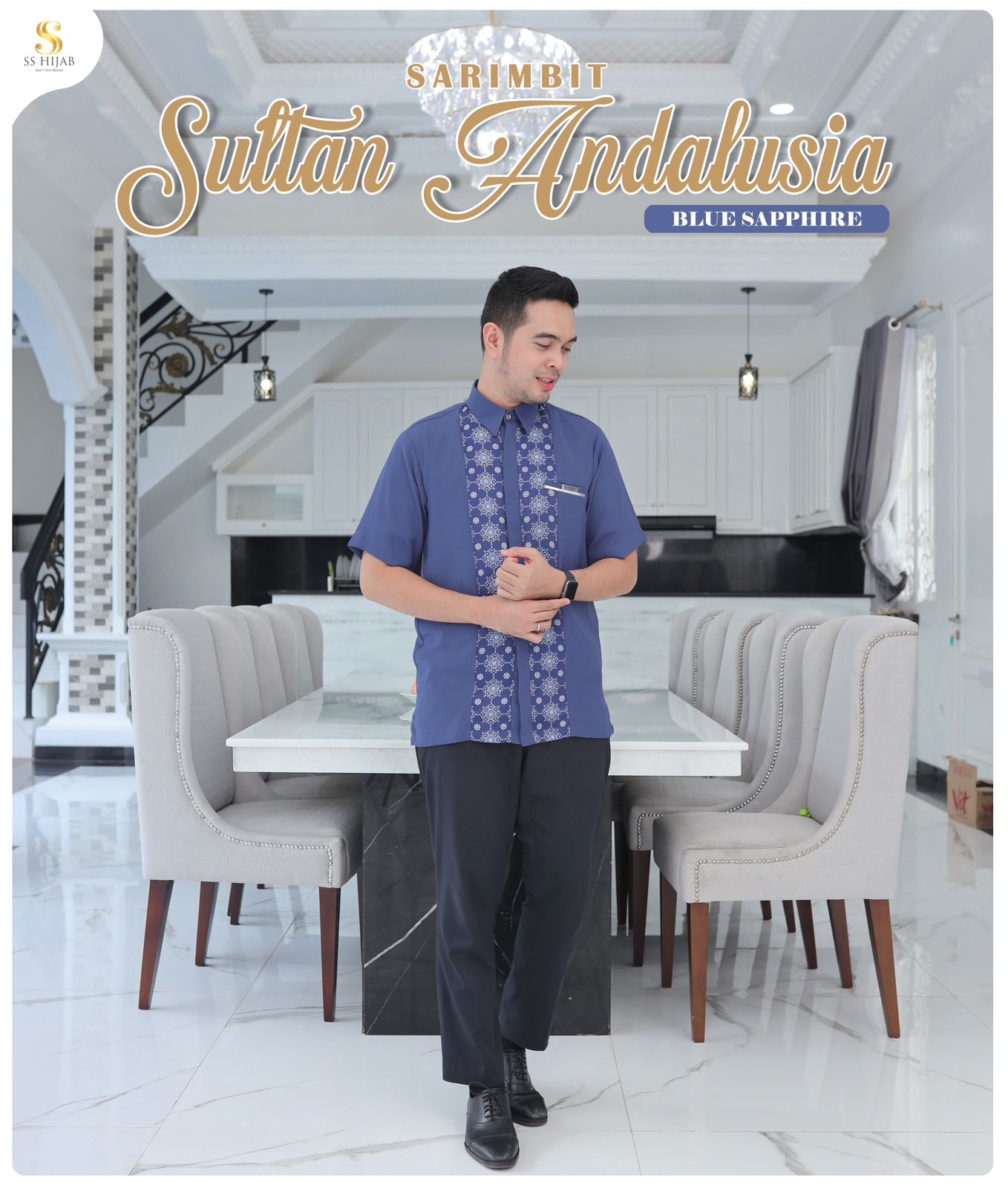 Foto Produk SULTAN ANDALUSIA - DAD LENGAN PENDEK - SSHijab