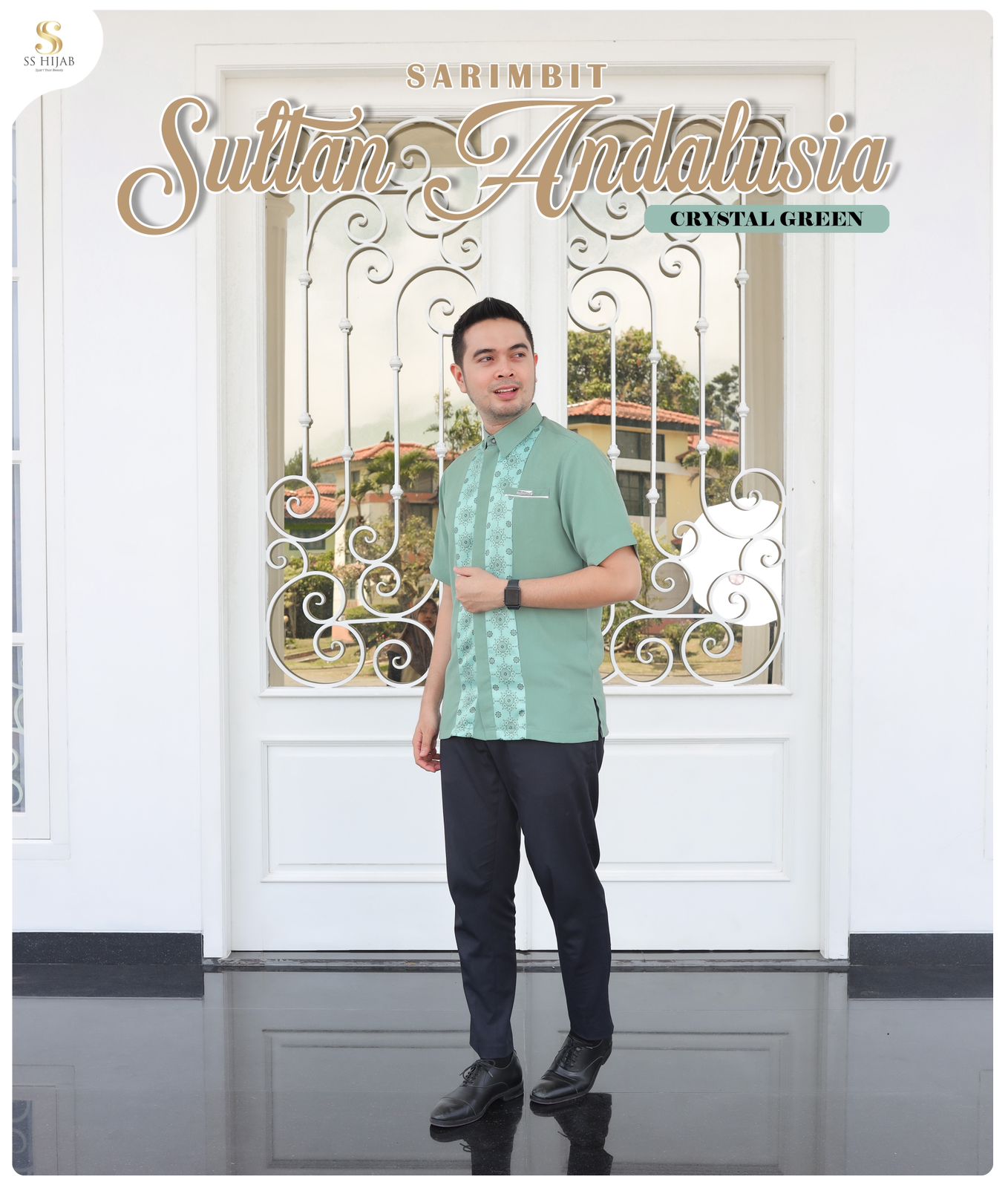 Foto Produk SULTAN ANDALUSIA - DAD LENGAN PENDEK - SSHijab