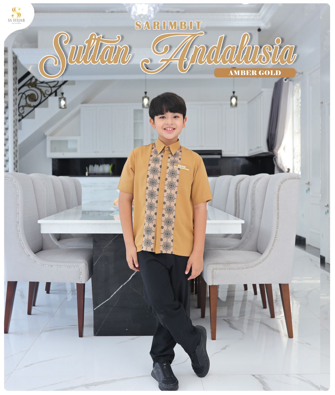 Foto Produk SULTAN ANDALUSIA - KOKO ANAK LENGAN PANJANG - SSHijab