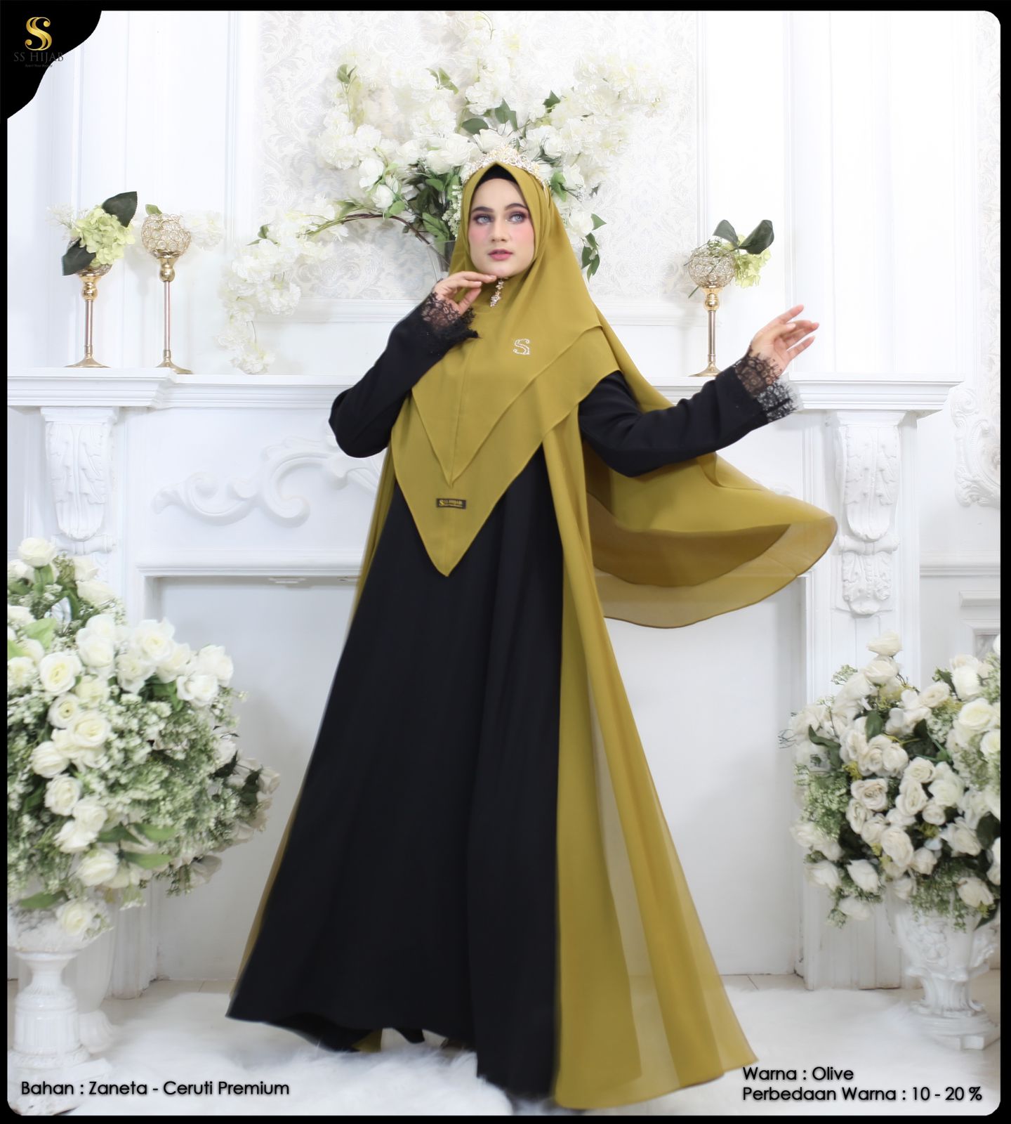 Foto Produk RAIHANA SET KHIMAR LANCIP - SSHijab