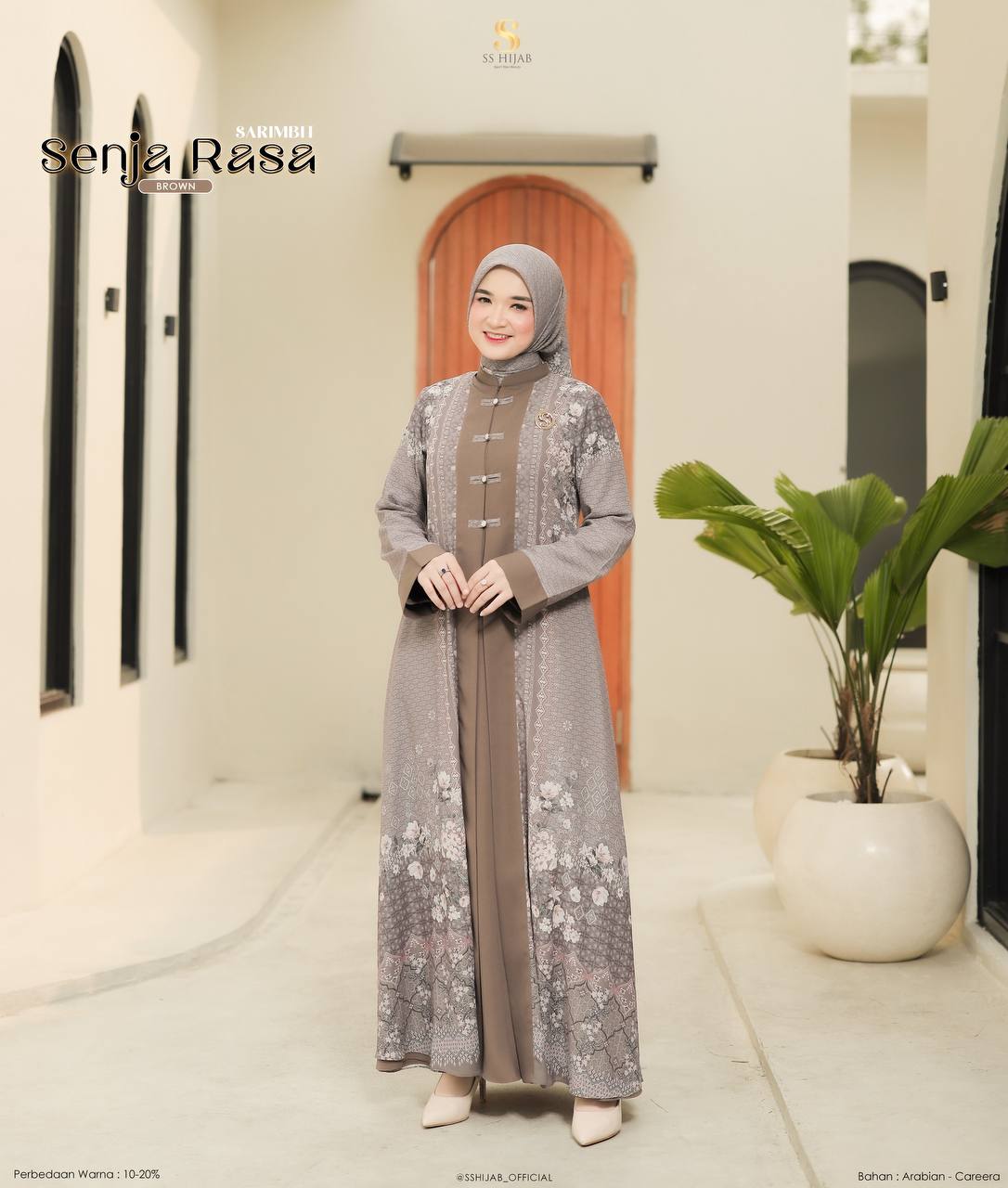 Foto Produk OUTER ABAYA ONLY STYLE 2 SENJA RASA - SSHijab