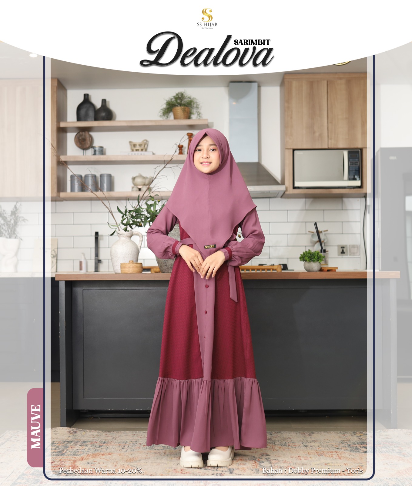 Foto Produk DEALOVA GAMISS ANAK SET - SSHijab