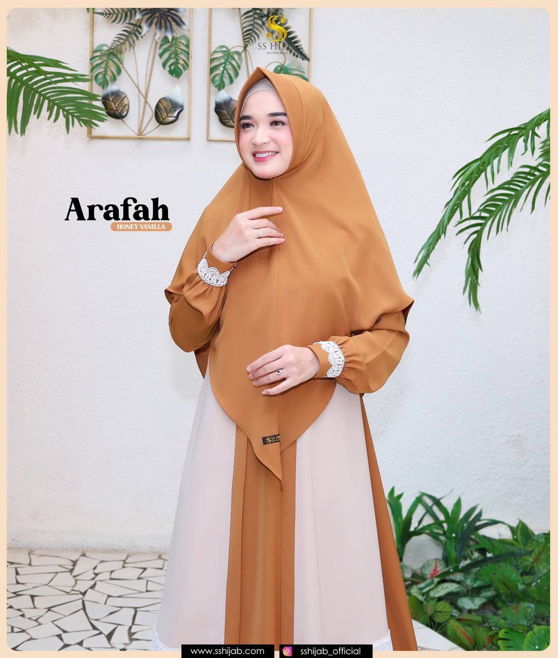 Foto Produk ARAFAH SET KHIMAR LANCIP - SSHijab