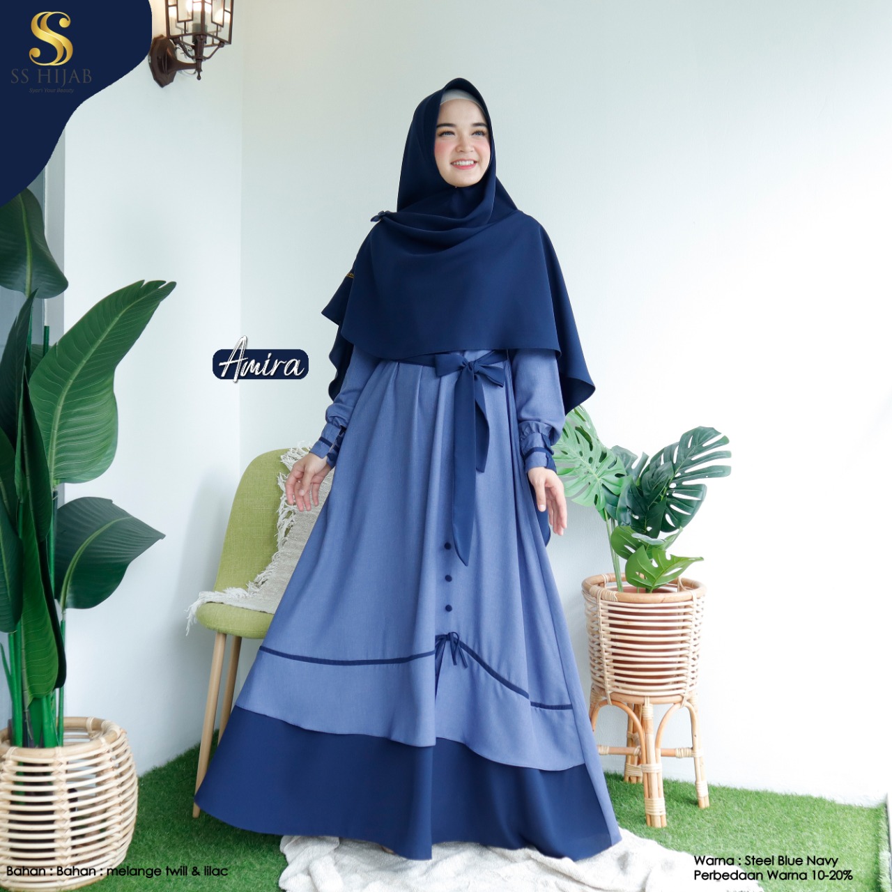 Foto Produk AMIRA GAMIS ONLY - SSHijab