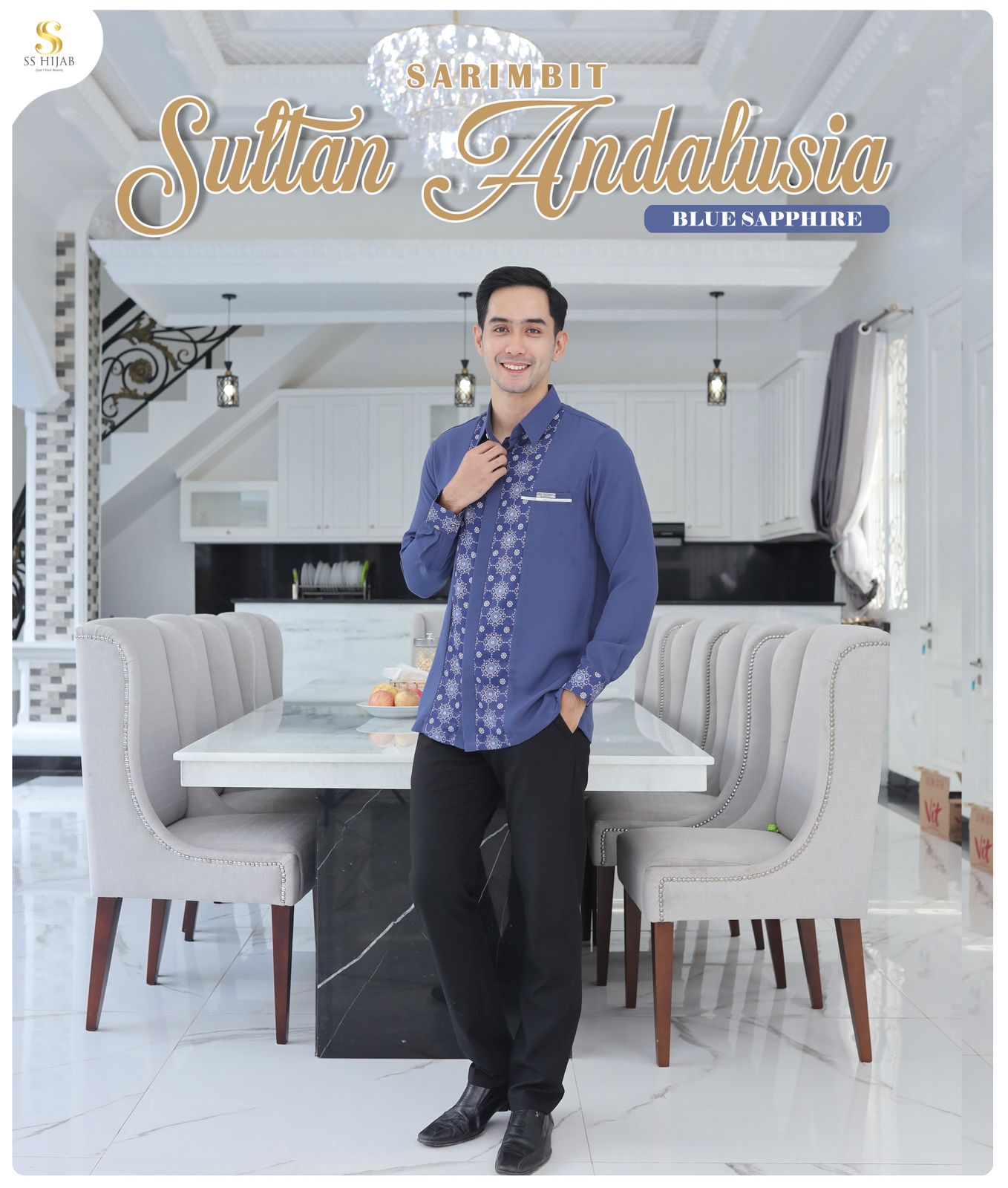 Foto Produk SULTAN ANDALUSIA - DAD LENGAN PANJANG - SSHijab