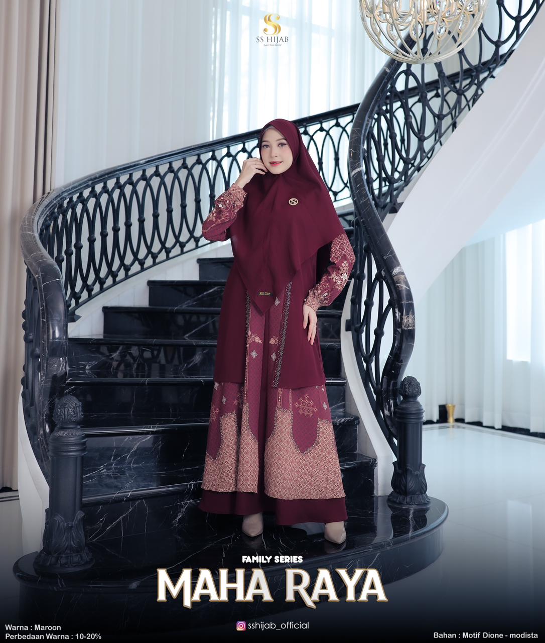 Foto Produk MAHARAYA MOM SEMIOUTER ONLY - SSHijab
