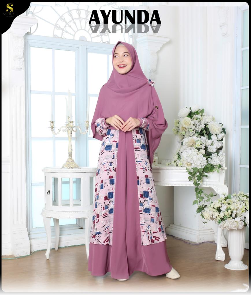 Foto Produk AYUNDA IBU SET KHIMAR BASIC - SSHijab