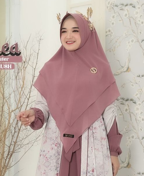 Foto Produk KHIMAR LANCIP CERUTY ONLY - AZALEA - SSHijab