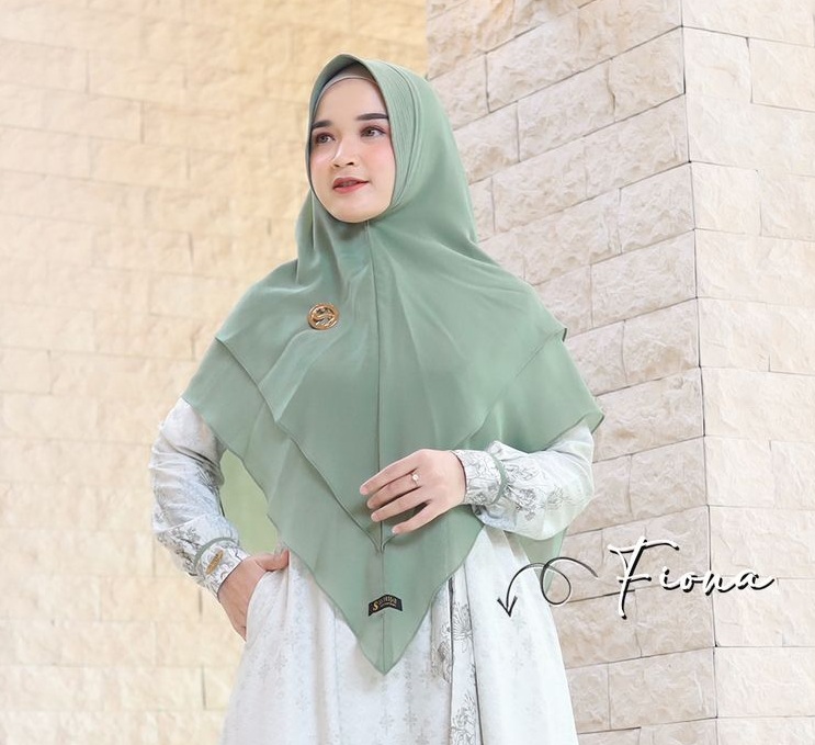 Foto Produk KHIMAR LANCIP CERUTY FIONA - SSHijab