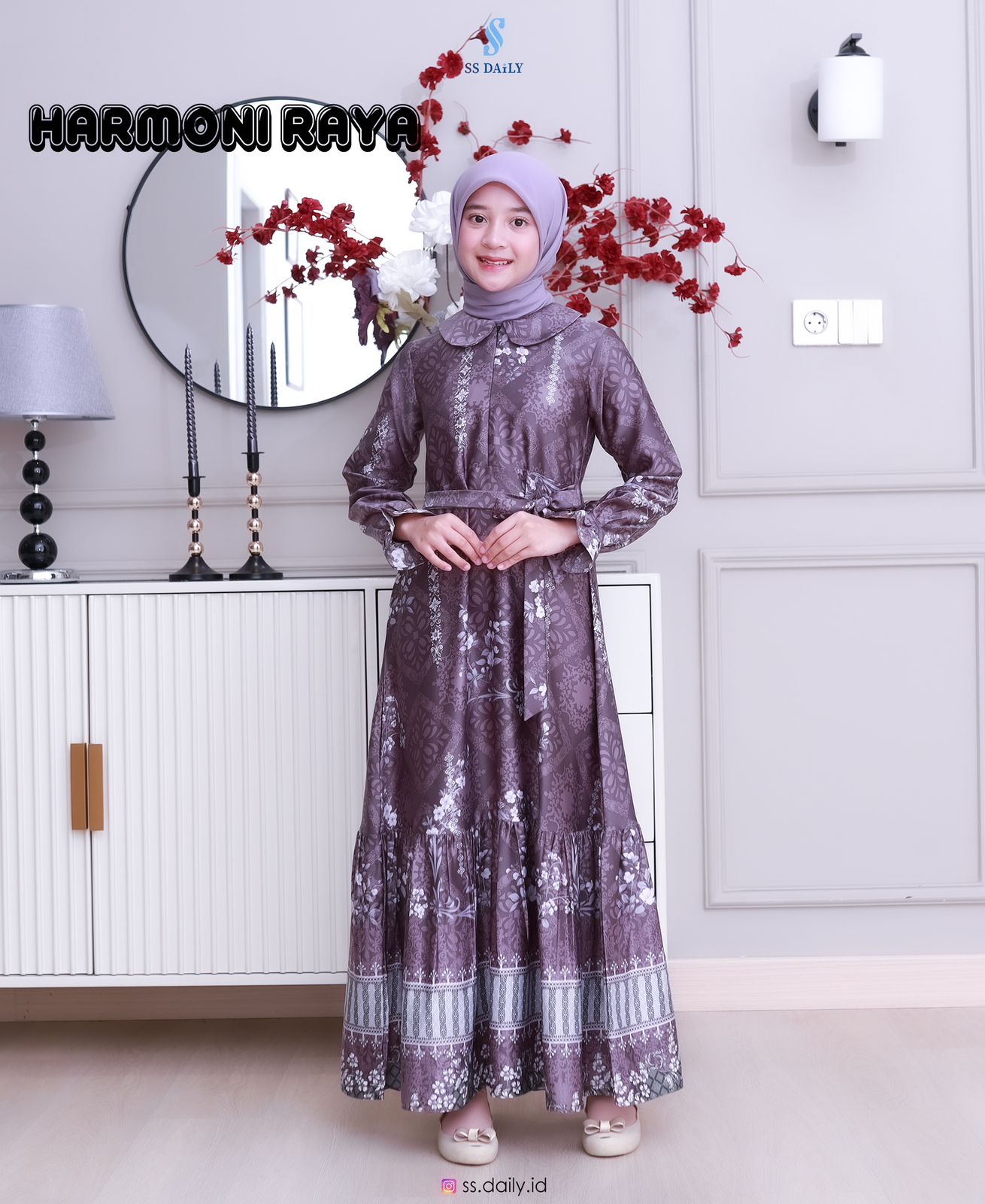 Foto Produk HARMONIII GAMIS ANAK ONLY By SS Daily - SSHijab