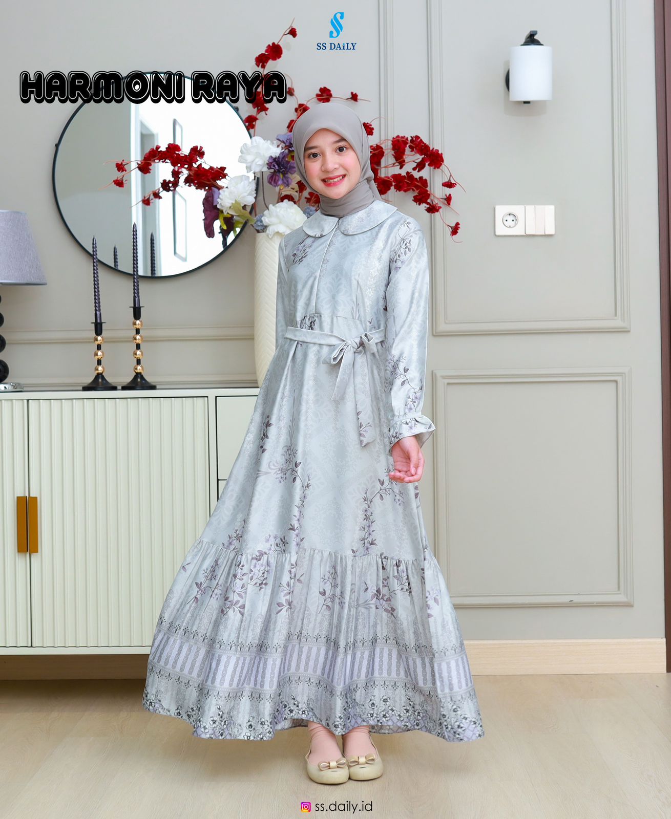 Foto Produk HARMONIII GAMIS ANAK ONLY By SS Daily - SSHijab
