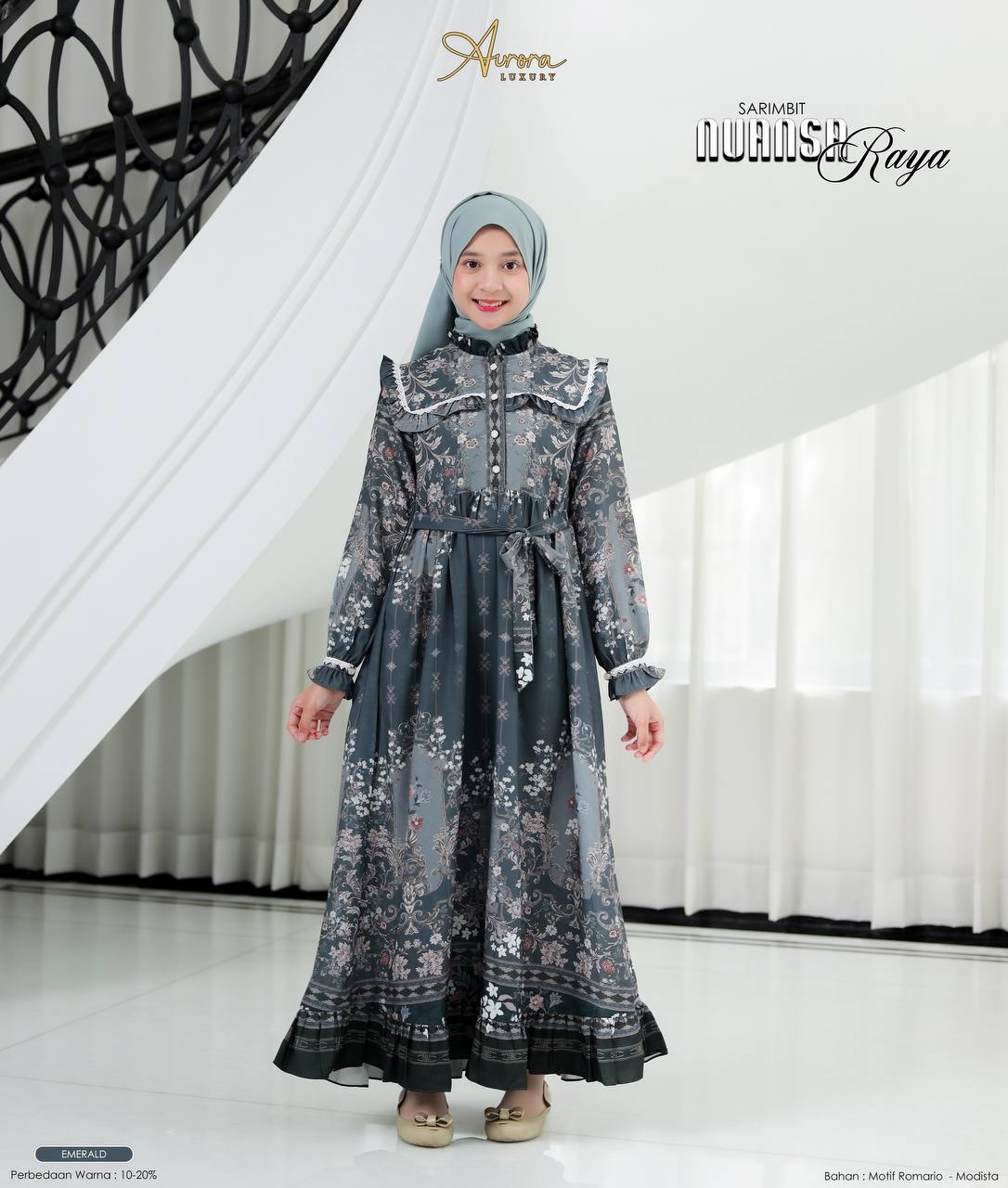 Foto Produk NUANSA GAMIS ANAK ONLY By Aurora Luxury - SSHijab