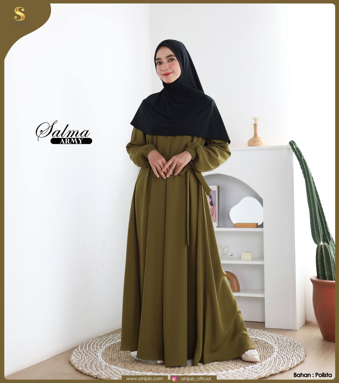 Foto Produk SALMA DRESS ONLY BY SS HIJAB - SSHijab