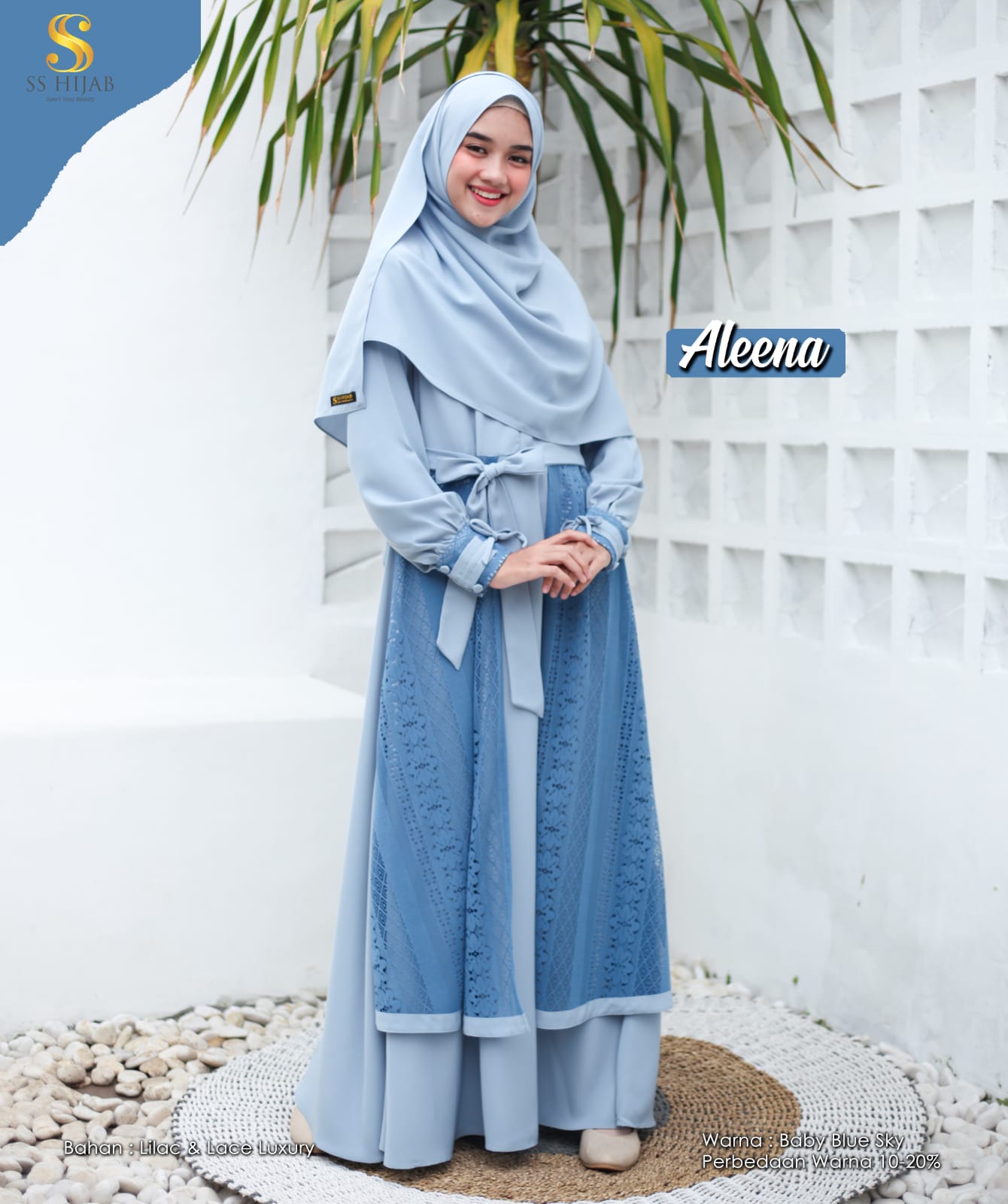 Foto Produk ALEENA SET PASHMINA - SSHijab