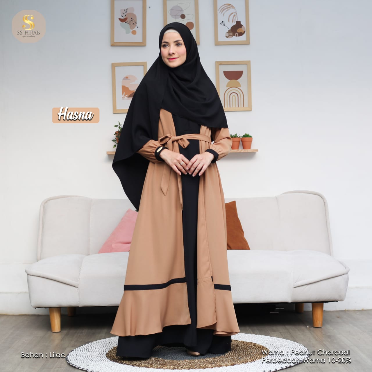 Foto Produk HASNA SET PASHMINA - SSHijab