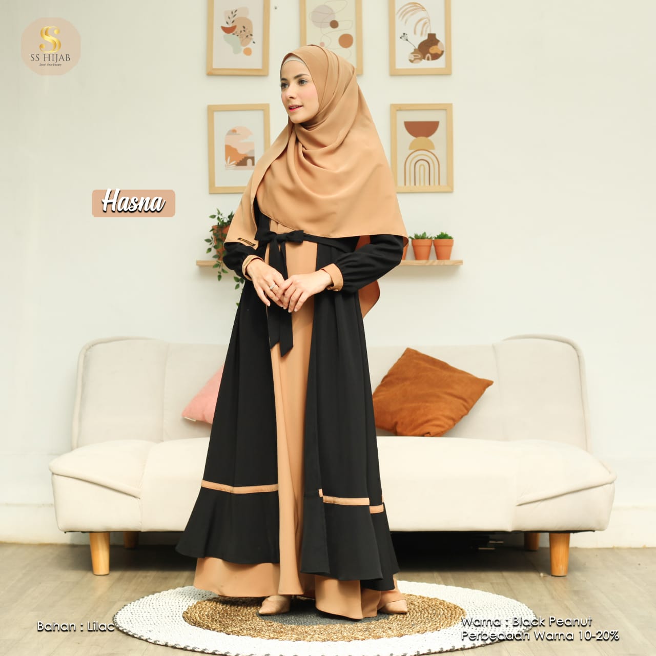 Foto Produk HASNA SET PASHMINA - SSHijab