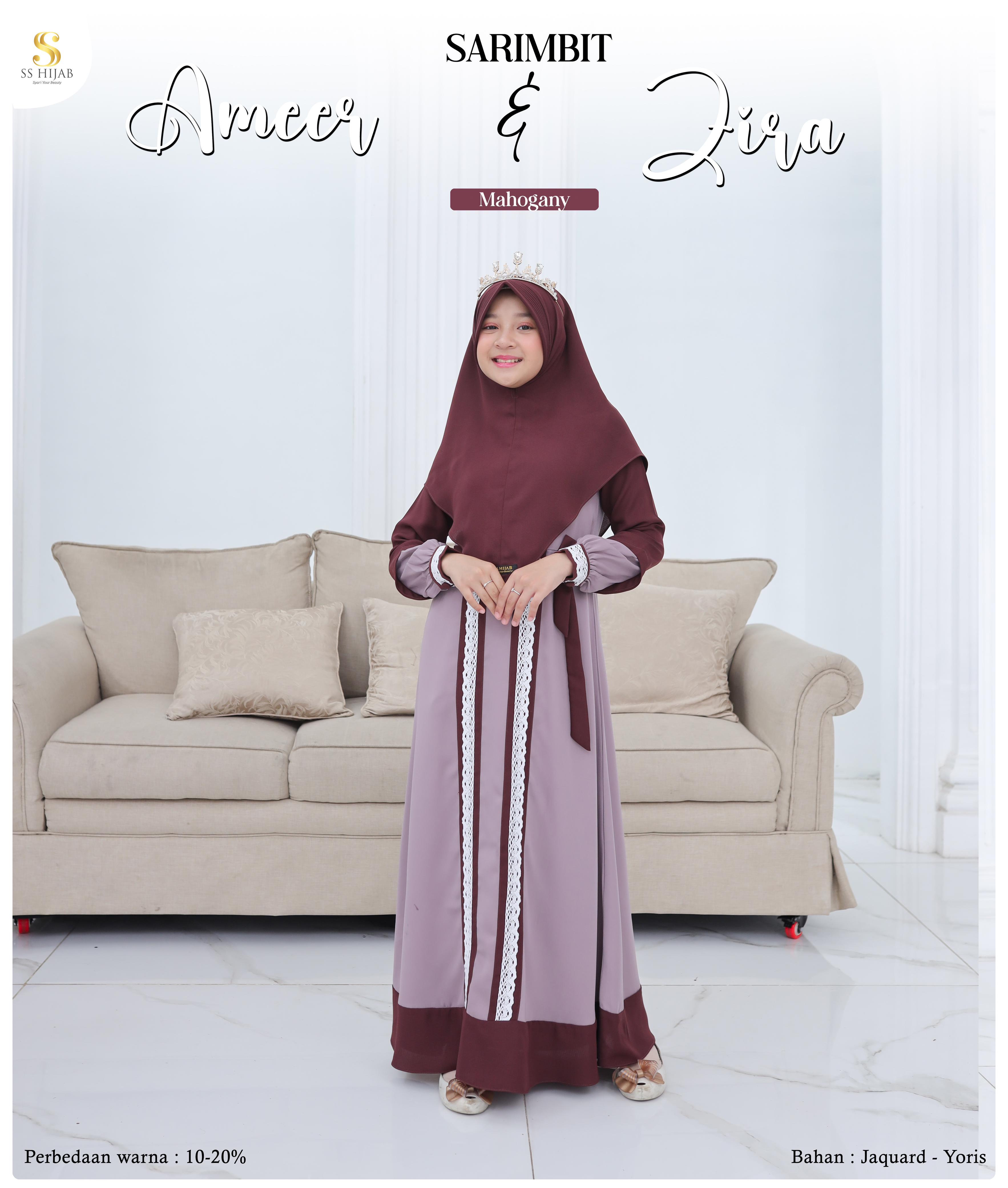 Foto Produk ZIRA AMEER - GAMIS ANAK SET YORIS (STYLE 02) - SSHijab