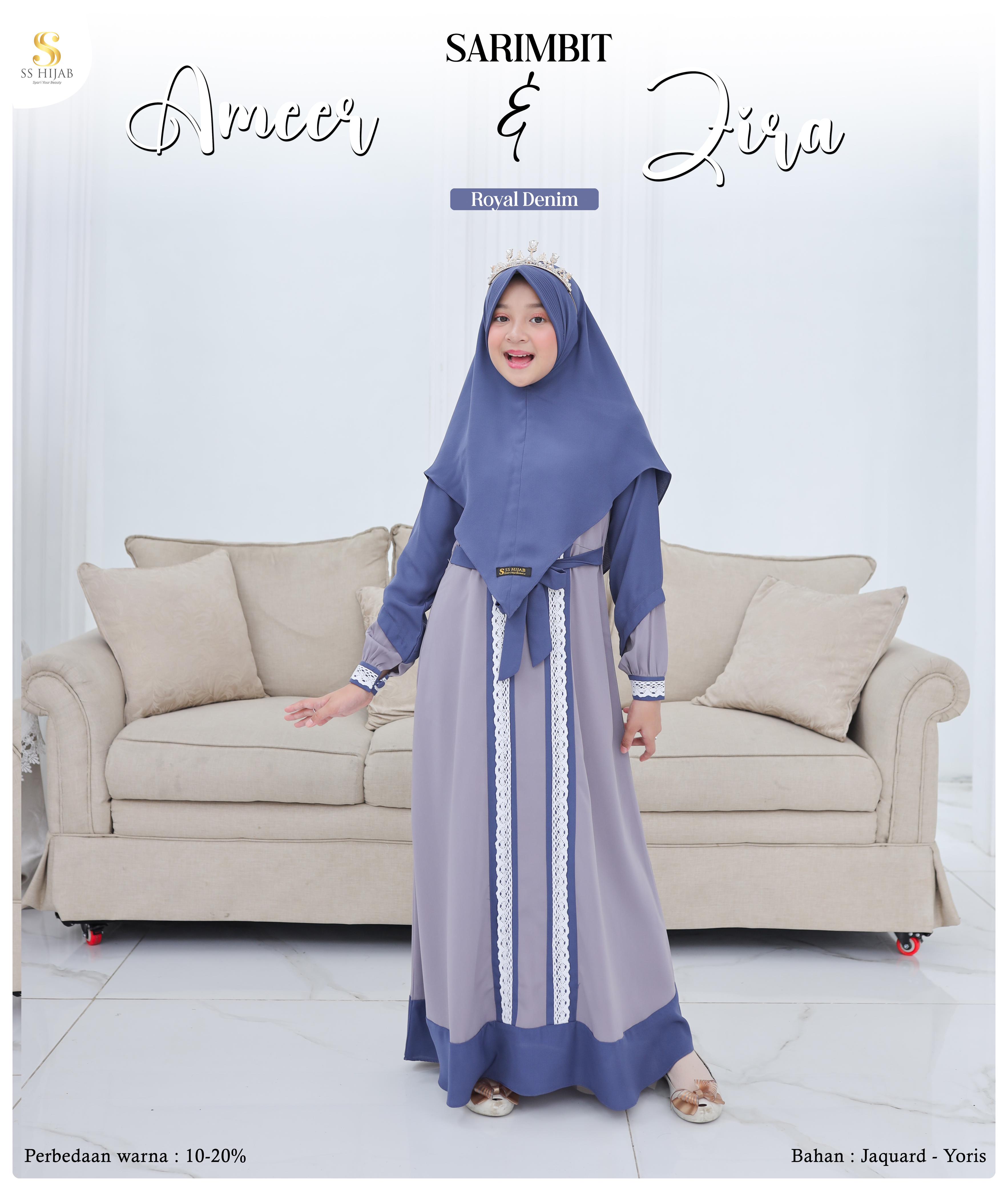 Foto Produk ZIRA AMEER - GAMIS ANAK SET YORIS (STYLE 02) - SSHijab