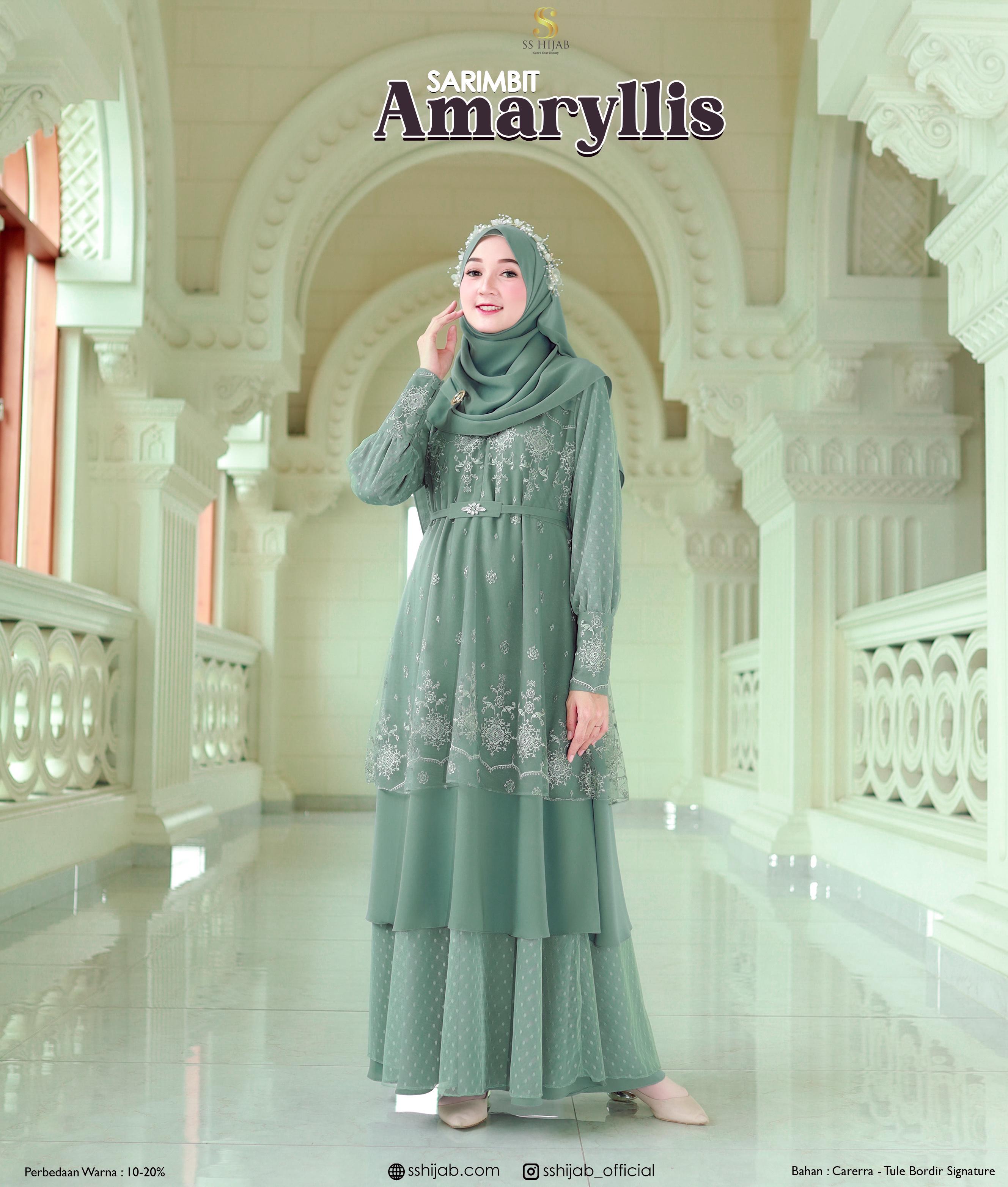 Foto Produk AMARYLLIS MOM DRESS MALAY ONLY - SSHijab