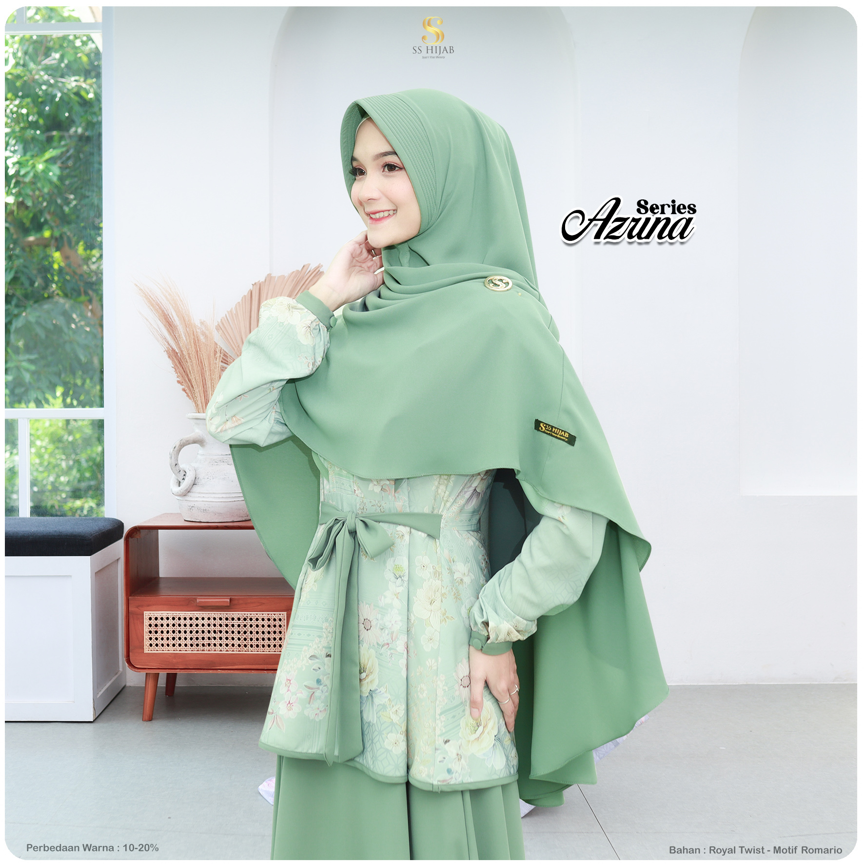 Foto Produk AZRINA KHIMAR BASIC ONLY - SSHijab